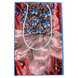 ZWEI SEITEN ART DUO Scroll Collection Geschenktasc Mittlere Geschenktüte