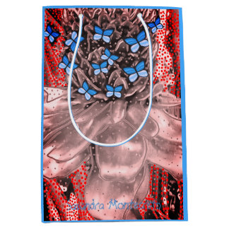 ZWEI SEITEN ART DUO Scroll Collection Geschenktasc Mittlere Geschenktüte