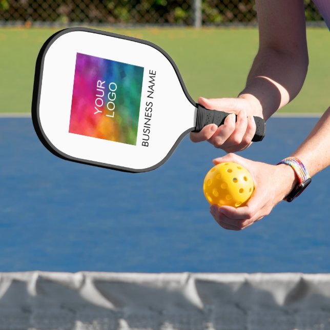 Zwei Seiten Design hinzufügen Ihr Logo hier Untern Pickleball Schläger (InSitu)