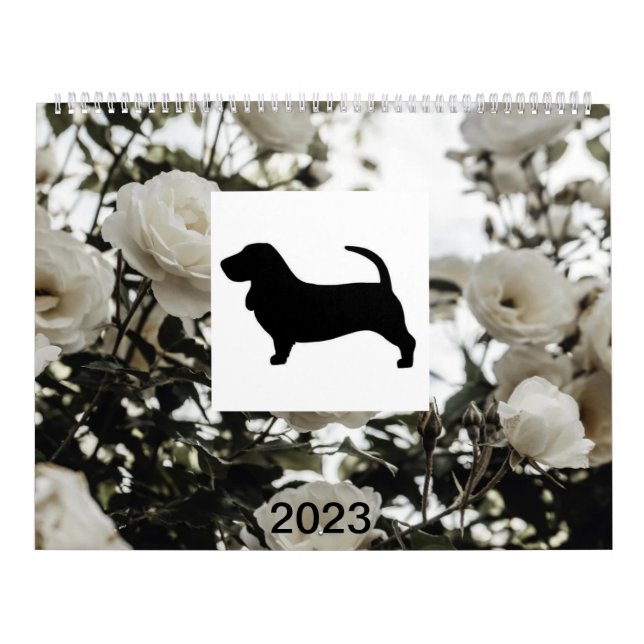 Zwei Seiten großer Kalender, weiß Kalender (Titelbild)