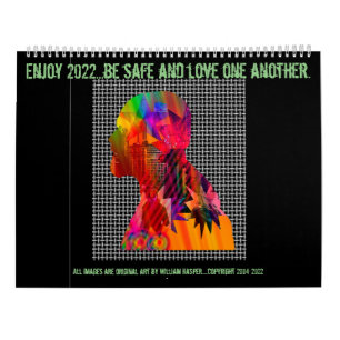 Zwei Seiten großer Kalender, weiß Kalender