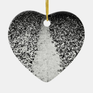 zwei Seiten Kakao Keramik Ornament