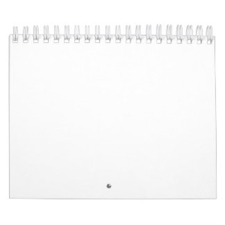 Zwei Seiten Kalender, klein, 7"x11" Kalender