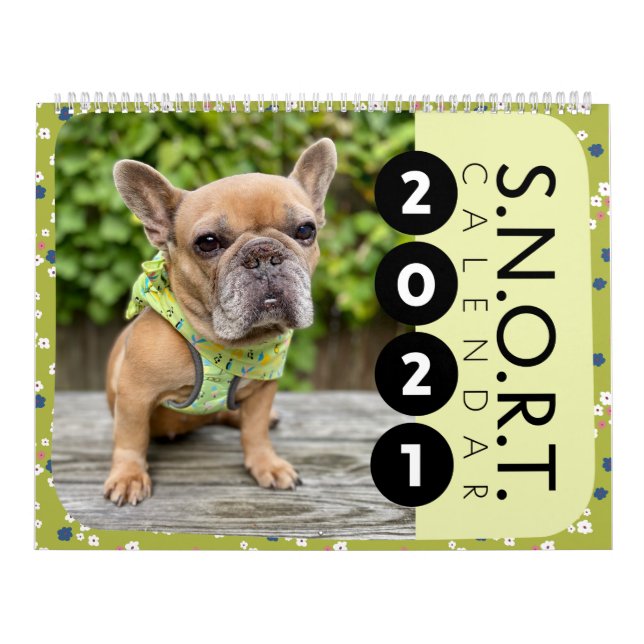 Zwei Seiten LargeCalendar, weiß Kalender (Titelbild)