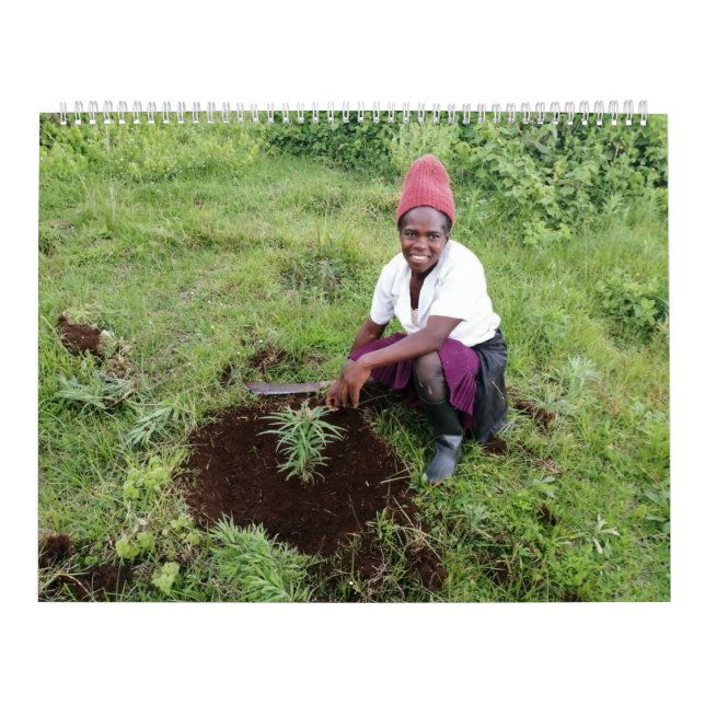 Zwei Seiten LargeCalendar, weiß Kalender (Titelbild)