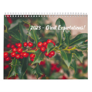 Zwei Seiten mittlerer Foto-Kalender anpassen, weiß Kalender