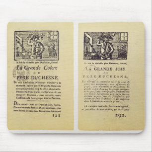 Zwei Seiten 'vom La Grande Colere de Pere Mousepad
