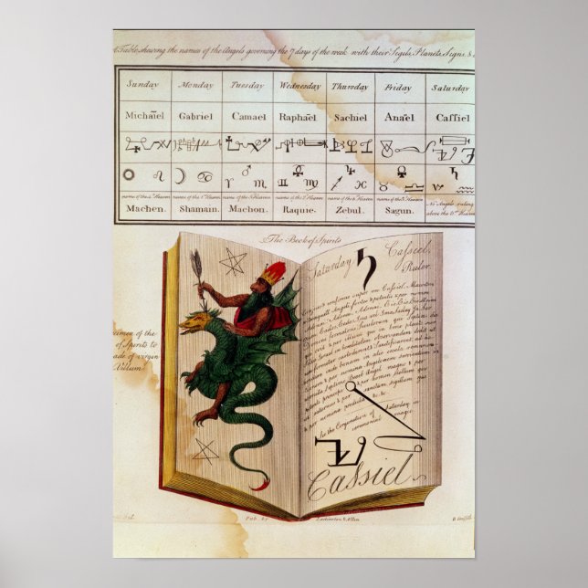 Zwei Seiten von "The Magus" Poster (Vorne)