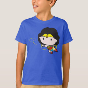 Zwei-seitige Chibi Wonder Woman T-Shirt
