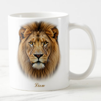 Zwei-seitige Lion-Kaffee-Tasse Kaffeetasse