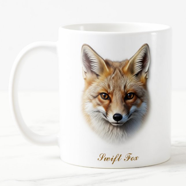 Zwei-seitige Swift-Fox-Tasse Kaffeetasse (Von Creator hochgeladen)