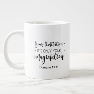 Zwei-seitige - Tasse-Riesenkaffee-Tasse Jumbo-Tasse