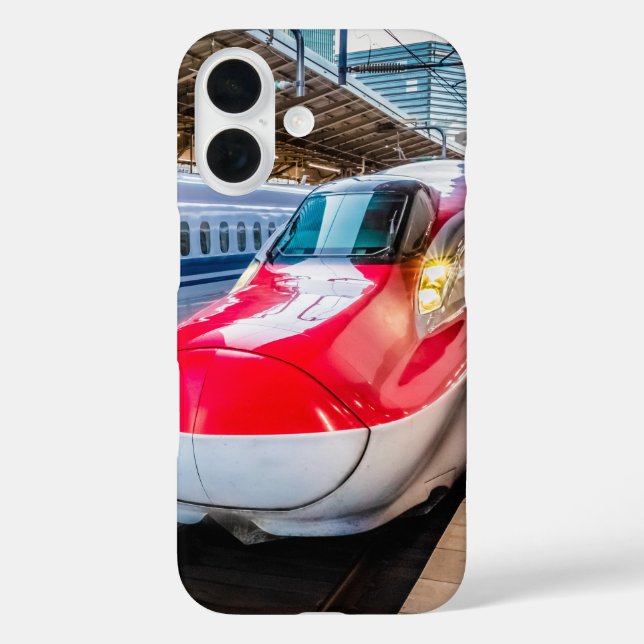 Zwei Shinkansen am Bahnhof Tokio Case-Mate iPhone Hülle (Rückseite)