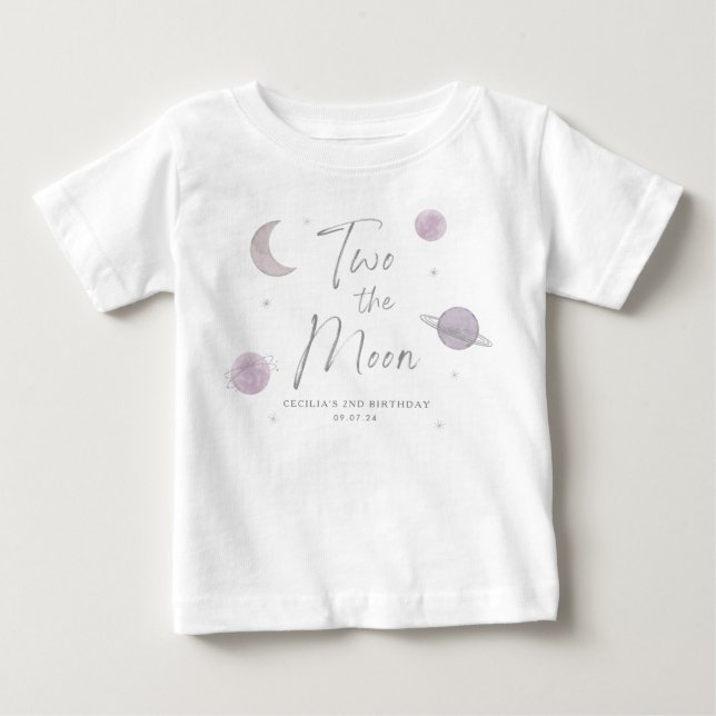 Zwei Shirts zum Geburtstag des Mondes (Vorderseite)