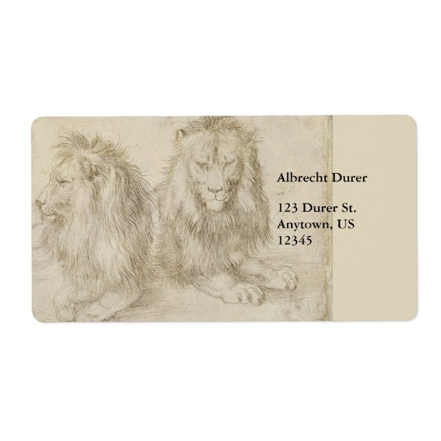 Zwei Sitzmöbel von Albrecht Durer (Vorne)