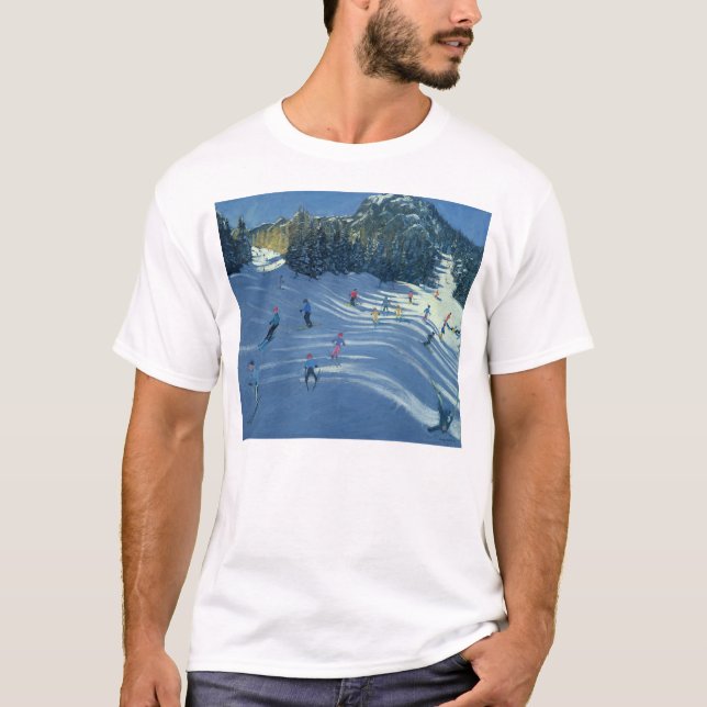 Zwei Ski-Steigungen 2004 T-Shirt (Vorderseite)