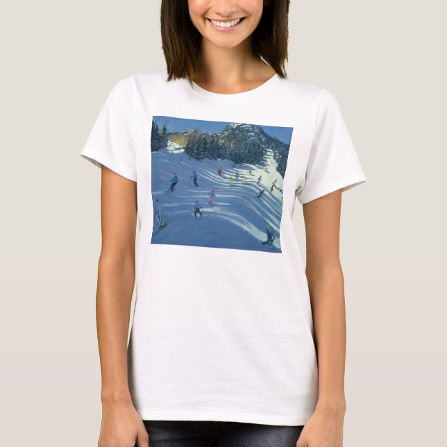 Zwei Ski-Steigungen 2004 T-Shirt (Vorderseite)