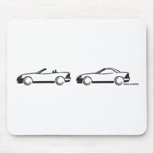 Zwei SLKs Mousepad