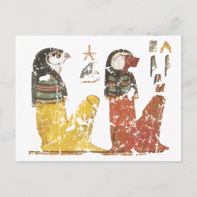 Zwei Söhne von Horus Postkarte (Vorderseite)