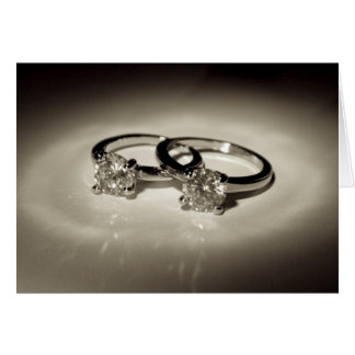 Zwei Solitaire-Ringe