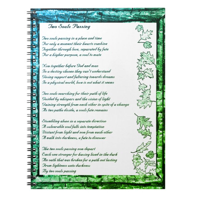 Zwei Soul Notizblock (Vorderseite)