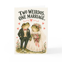 Zwei Spinner, eine Ehe - Lustige Frosch-Hochzeit