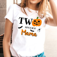 Zwei spooky Mama Halloween 2. Geburtstag
