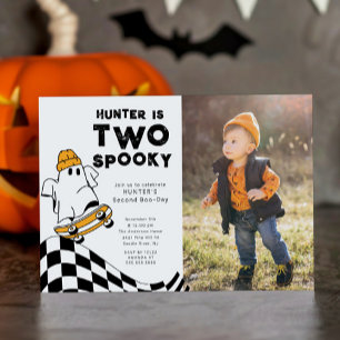 Zwei Spooky-Typ zum Geburtstag Einladung