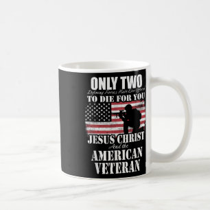 Zwei starben für euch Jesus und der amerikanische Kaffeetasse