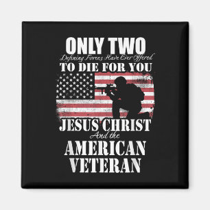 Zwei starben für euch Jesus und der amerikanische  Magnet