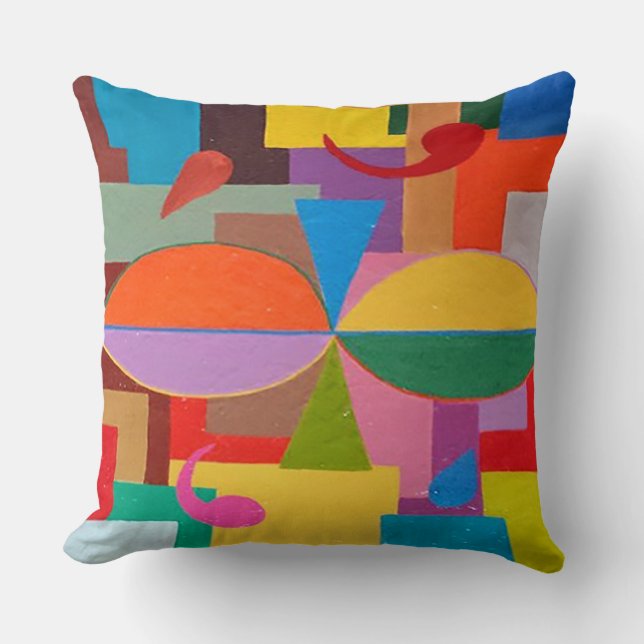 Zwei stellten PJ Miller gegenüber Kissen (Vorderseite)