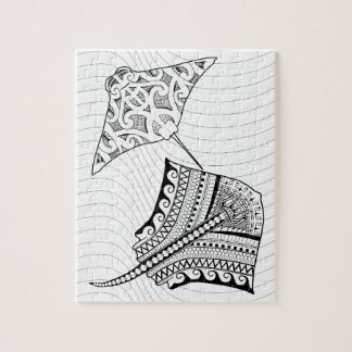 Zwei Stingray-Puzzle für Erwachsene Puzzle