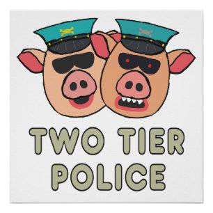 Zwei Stufen-Policys Poster