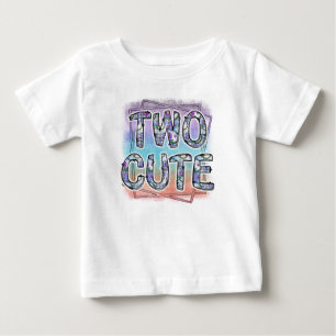 Zwei Süße 2. Geburtstag Baby T-shirt