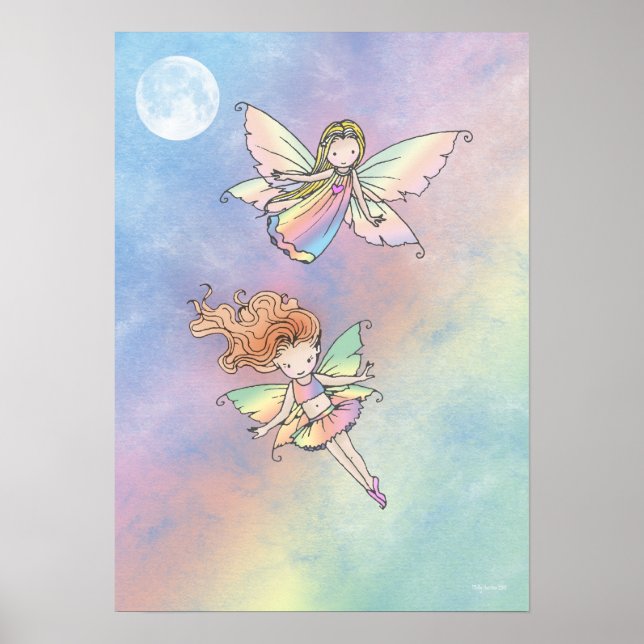 Zwei süße kleine Pixies Poster (Vorne)