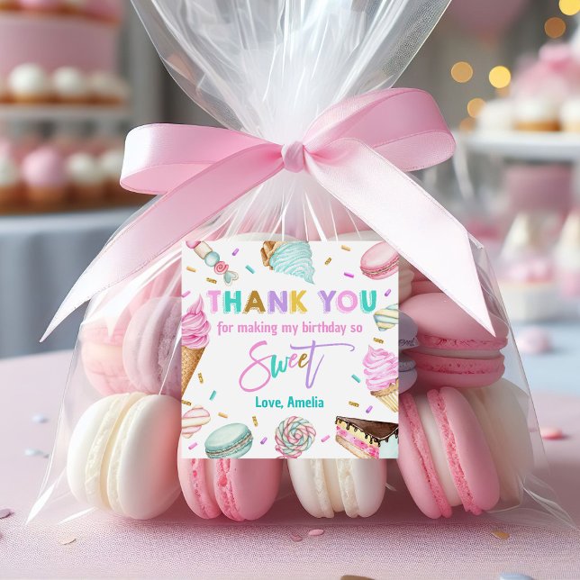 Zwei süße Nachspeise 2. Geburtstag Gefallen Sticke Aufkleber (Von Creator hochgeladen)