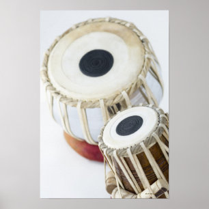 Zwei Tablas Poster