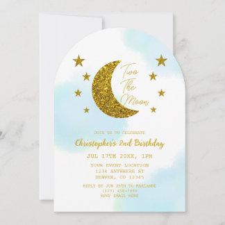 Zwei Tage der Mond Einladung
