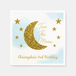 Zwei Tage der Mond Serviette