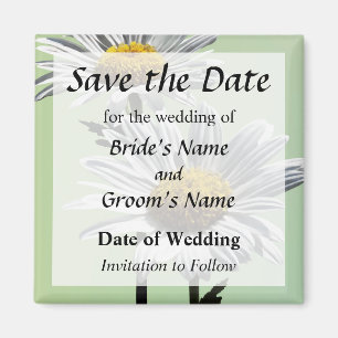 Zwei Tage in Sunshine Save the Date Magnet