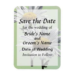 Zwei Tage in Sunshine Save the Date Magnet