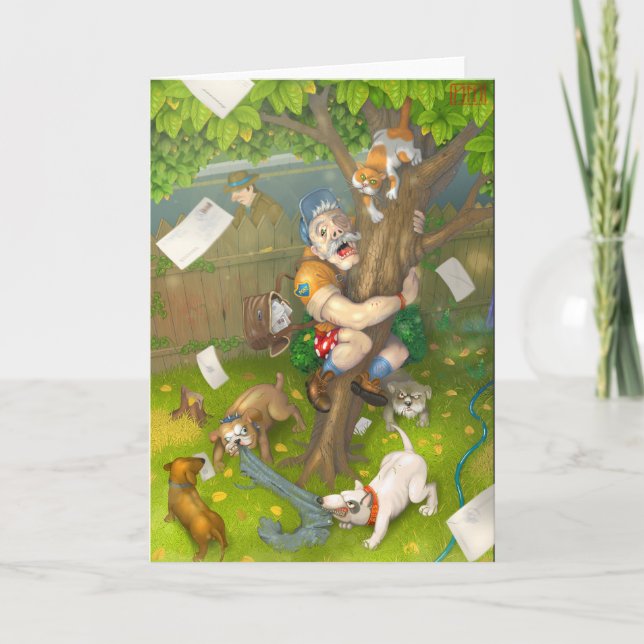 zwei Tage vor der Pensionierung Karte (Vorderseite)