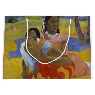 Zwei Tahiti-Frauen, Gauguin Große Geschenktüte