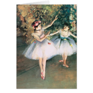 Zwei Tänzer auf einer Bühne von Edgar Degas, Vinta
