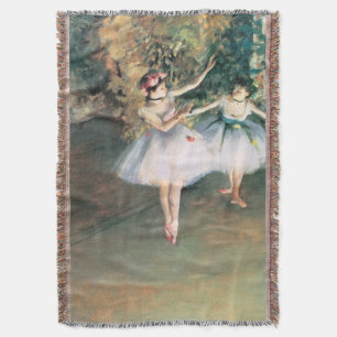 Zwei Tänzer auf einer Bühne von Edgar Degas, Vinta Decke