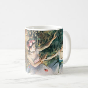 Zwei Tänzer auf einer Bühne von Edgar Degas, Vinta Kaffeetasse
