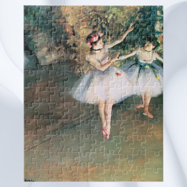 Zwei Tänzer auf einer Bühne von Edgar Degas, Vinta Puzzle (Von Creator hochgeladen)