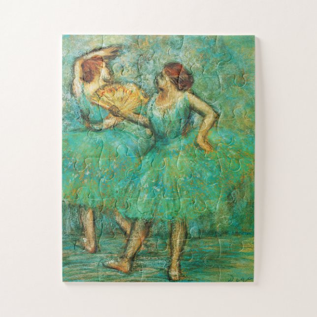 Zwei Tänzer, Degas Art Puzzle (Vertikal)