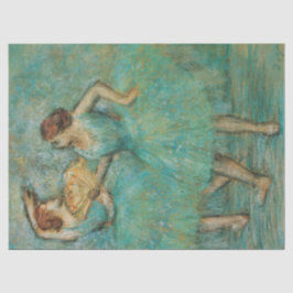 Zwei Tänzer durch Edgar Degas Seidenpapier