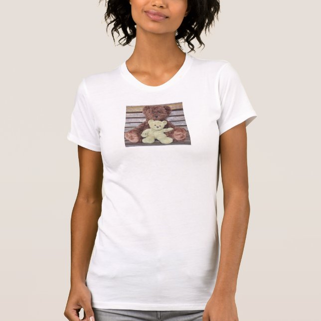 Zwei Teddybär-T-Shirt T-Shirt (Vorderseite)